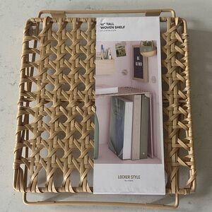 Woven Shelf Locker Style